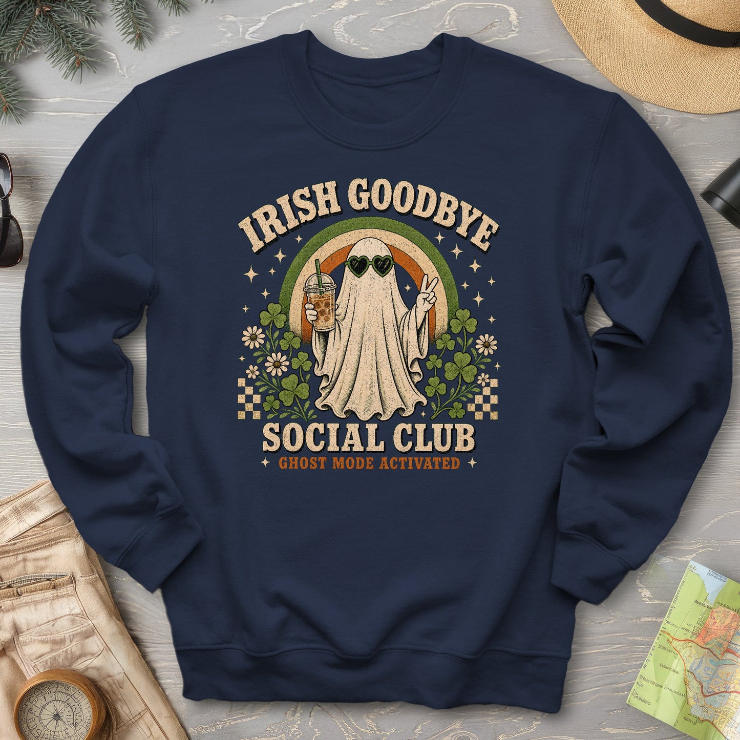 Irish Goodbye Ghost Mode Sweatshirt