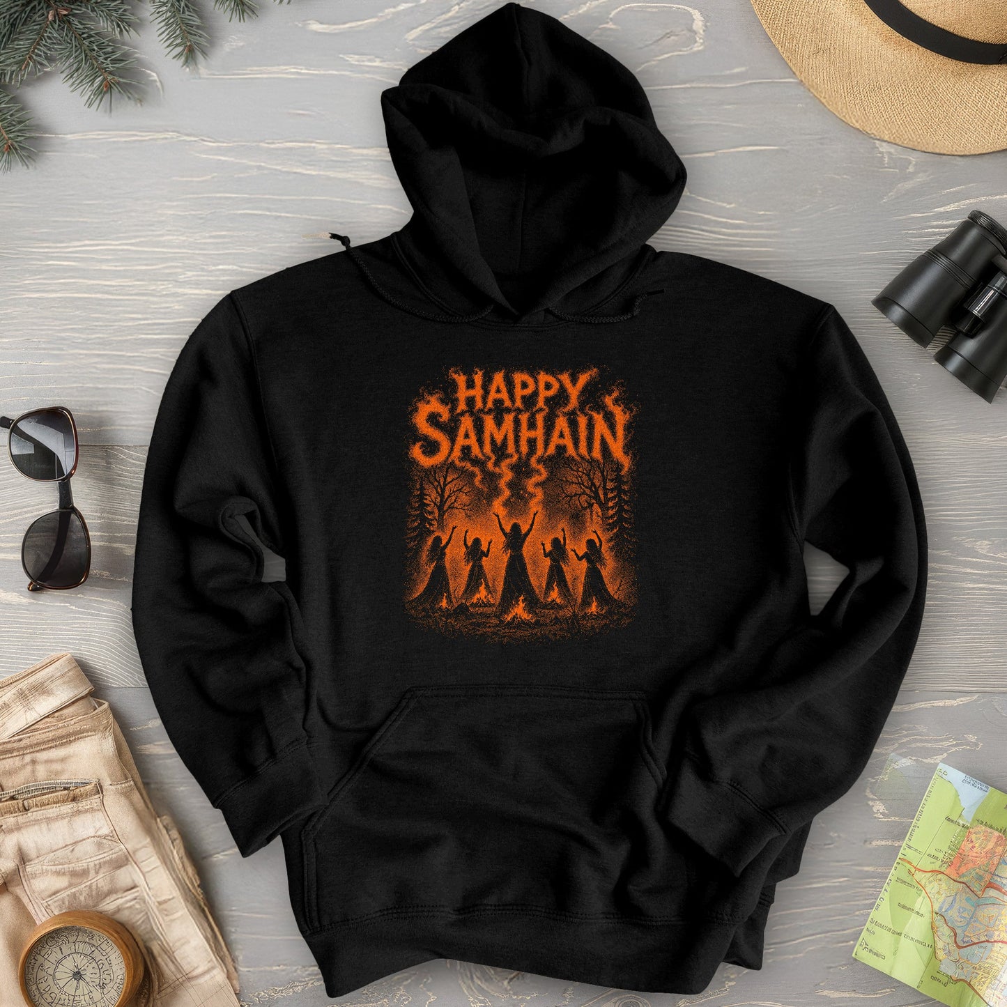 Happy Samhain Druid Hoodie