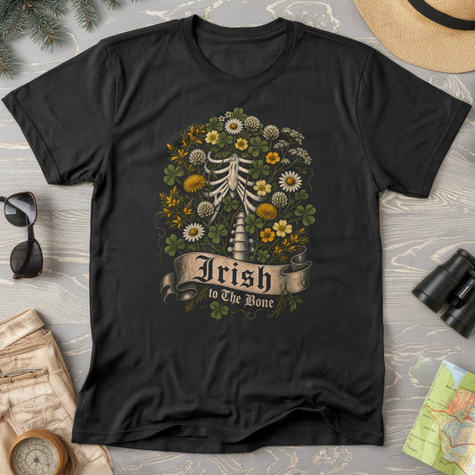 Irish To The Bone Floral T-Shirt