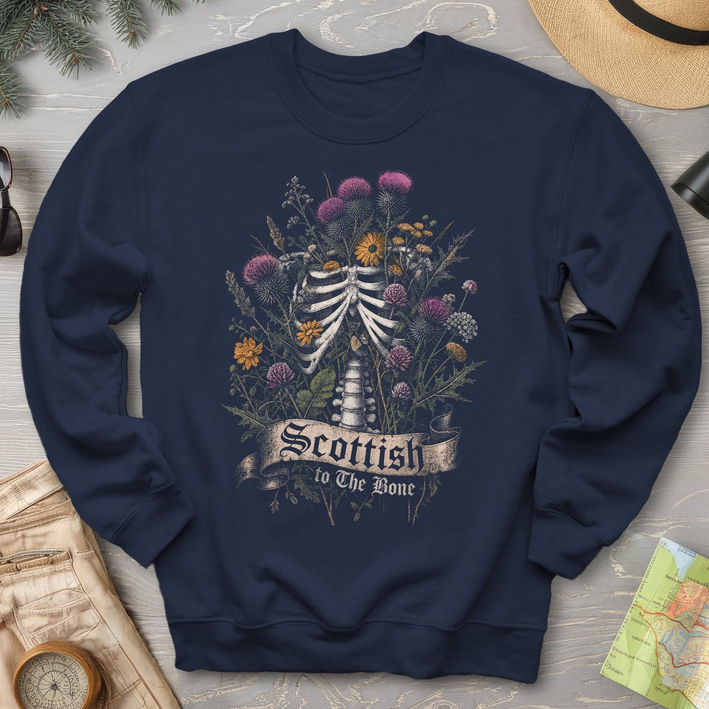 Scottish Bone Bouquet Sweatshirt