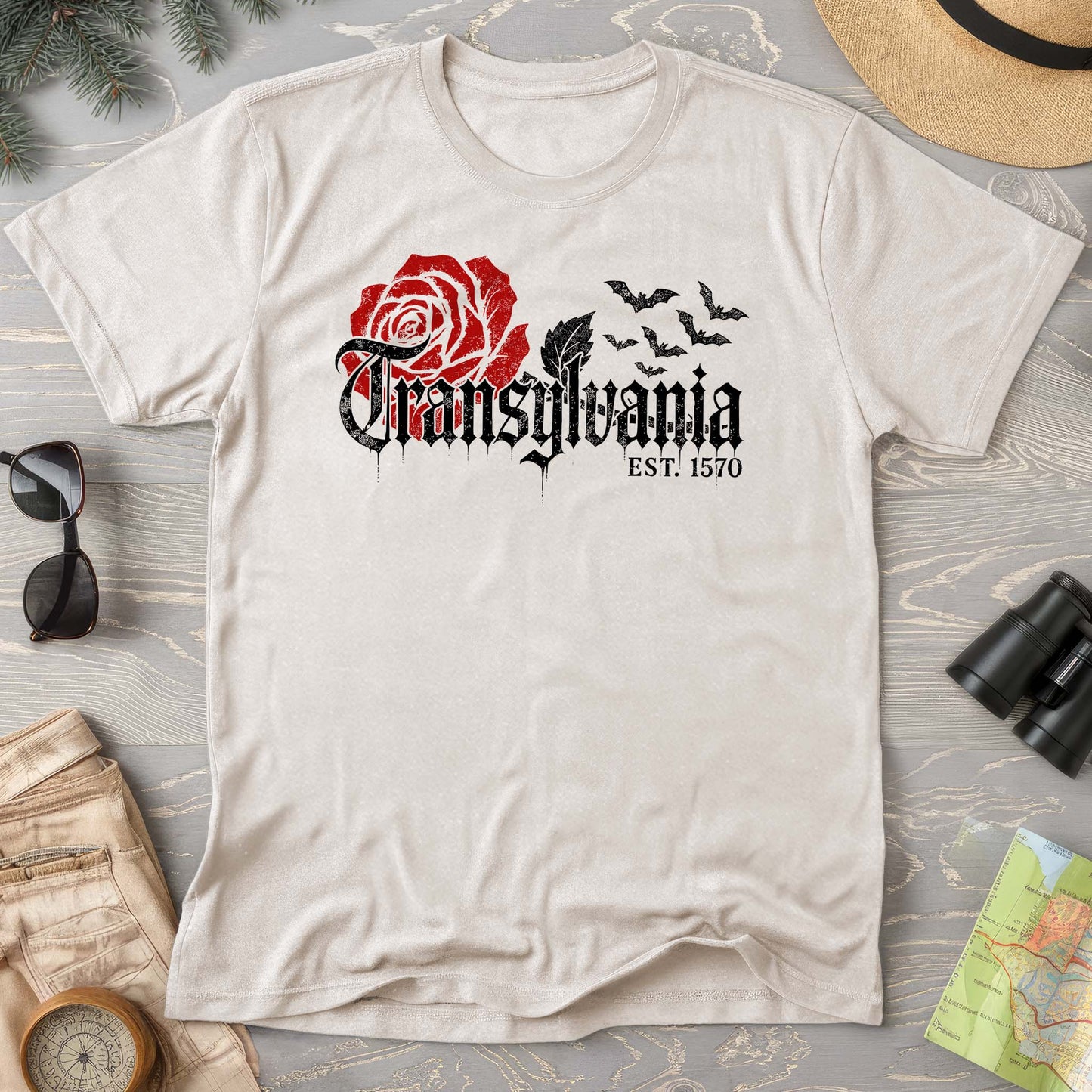 Transylvania Gothic Rose T-Shirt
