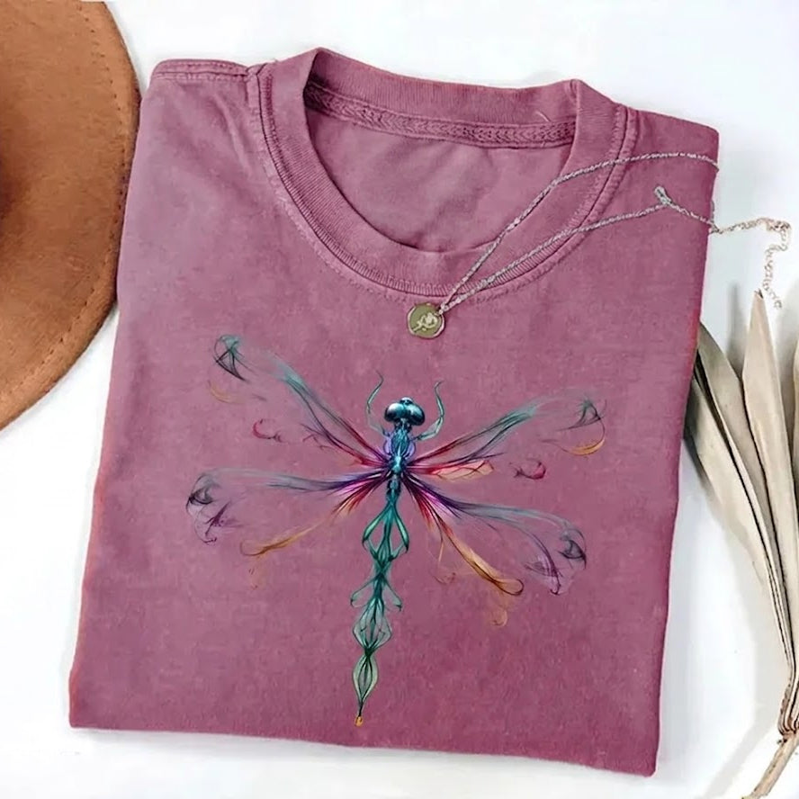 Bright Golden Dragonfly T-shirt