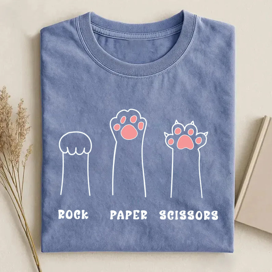 Funny Cat Paw T-shirt