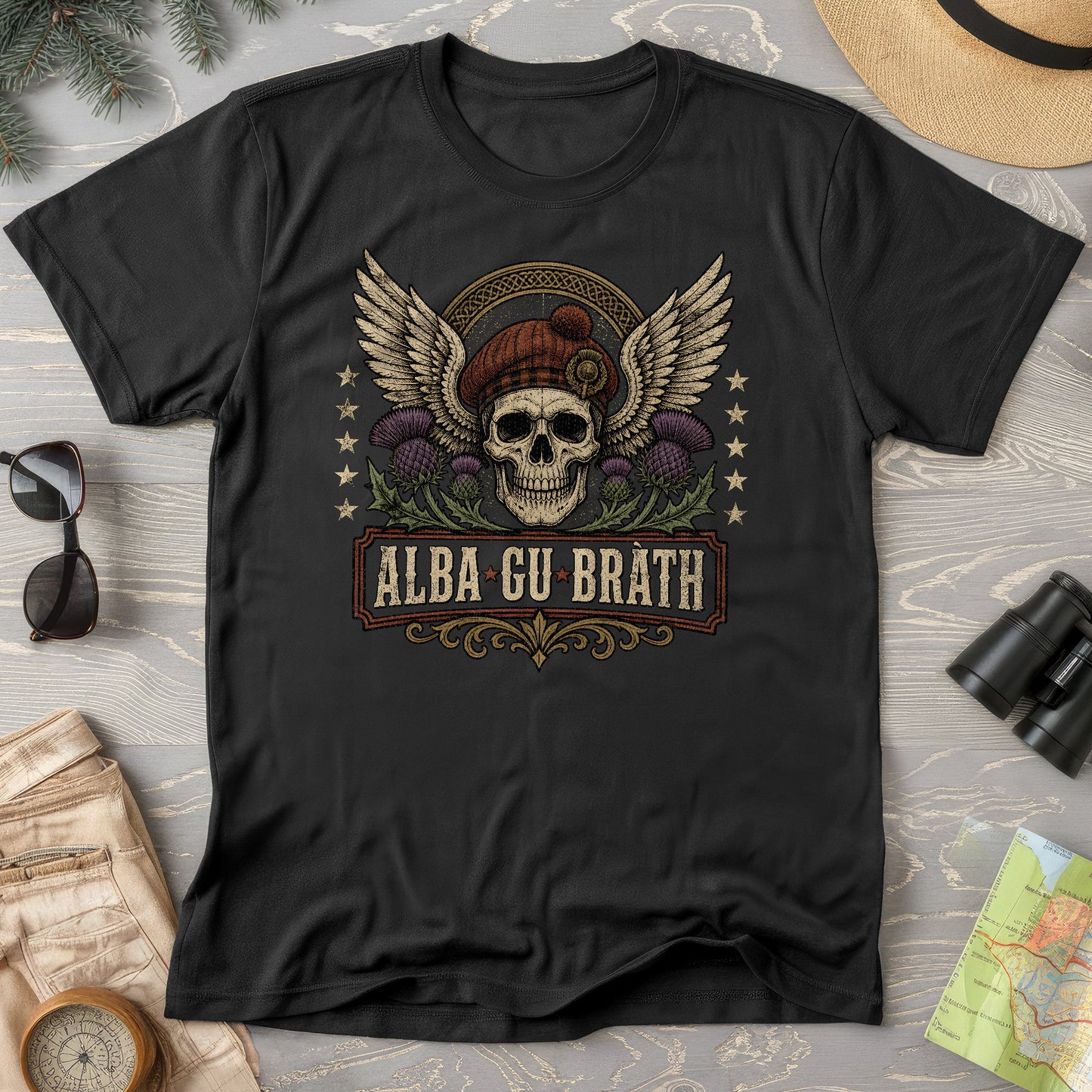 Alba Skull Thistle T-Shirt