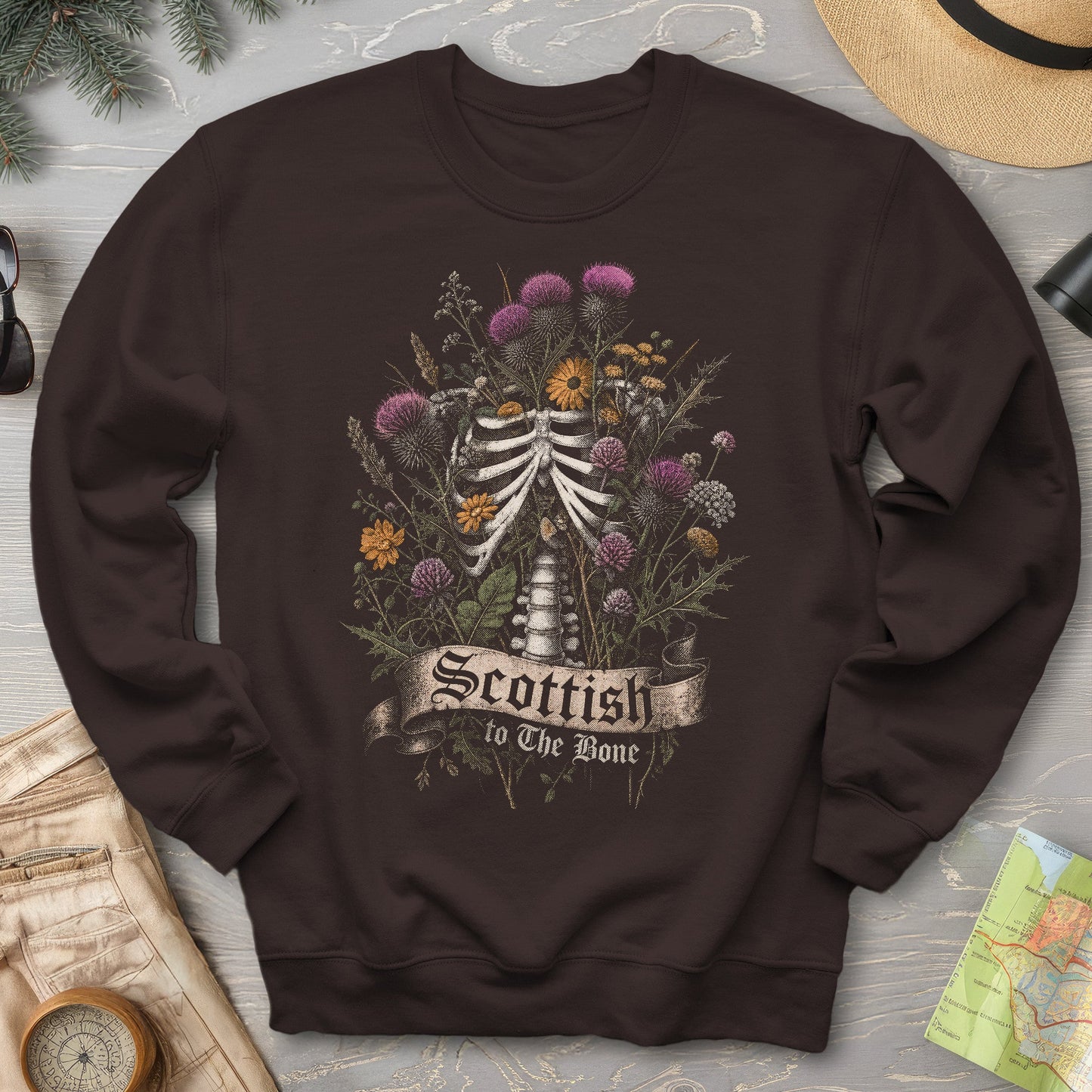 Scottish Bone Bouquet Sweatshirt