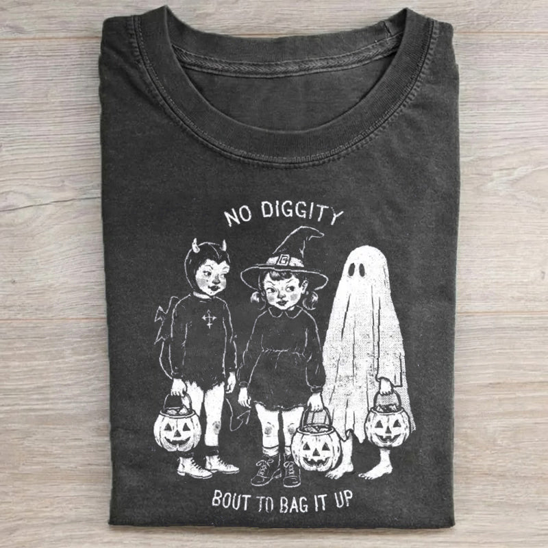 No Diggity Halloween T-Shirt