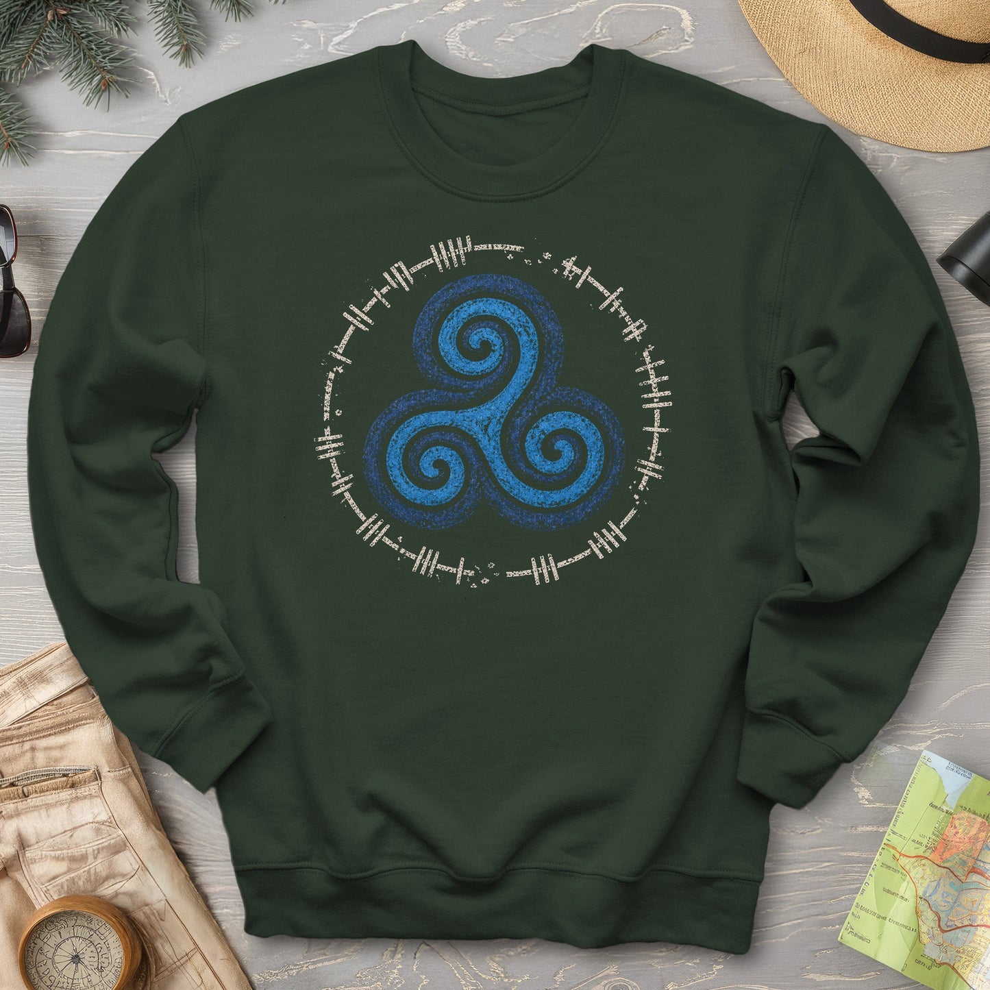 Celtic Triskele Sweatshirt