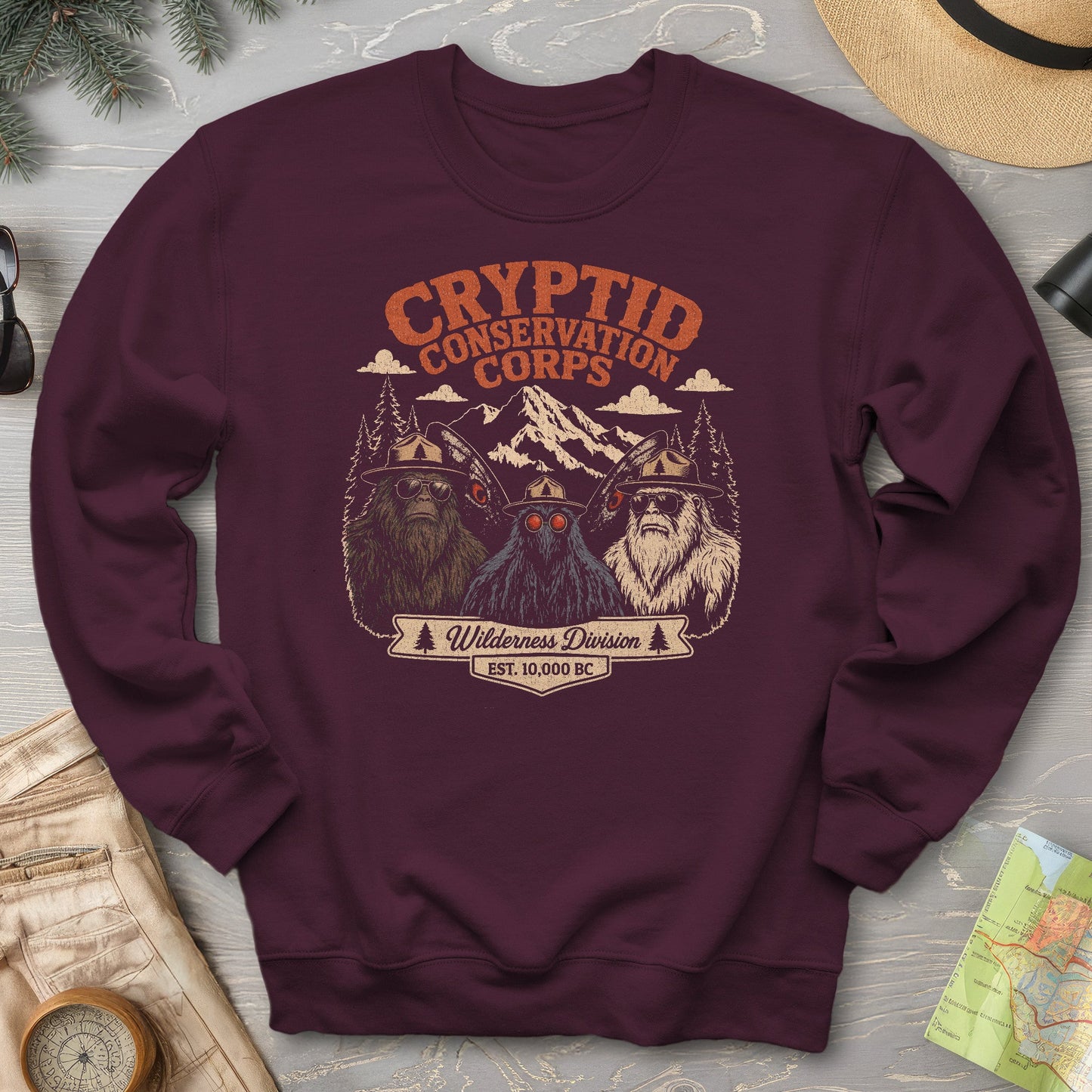 Cryptid Conservation Corps Sweatshirt