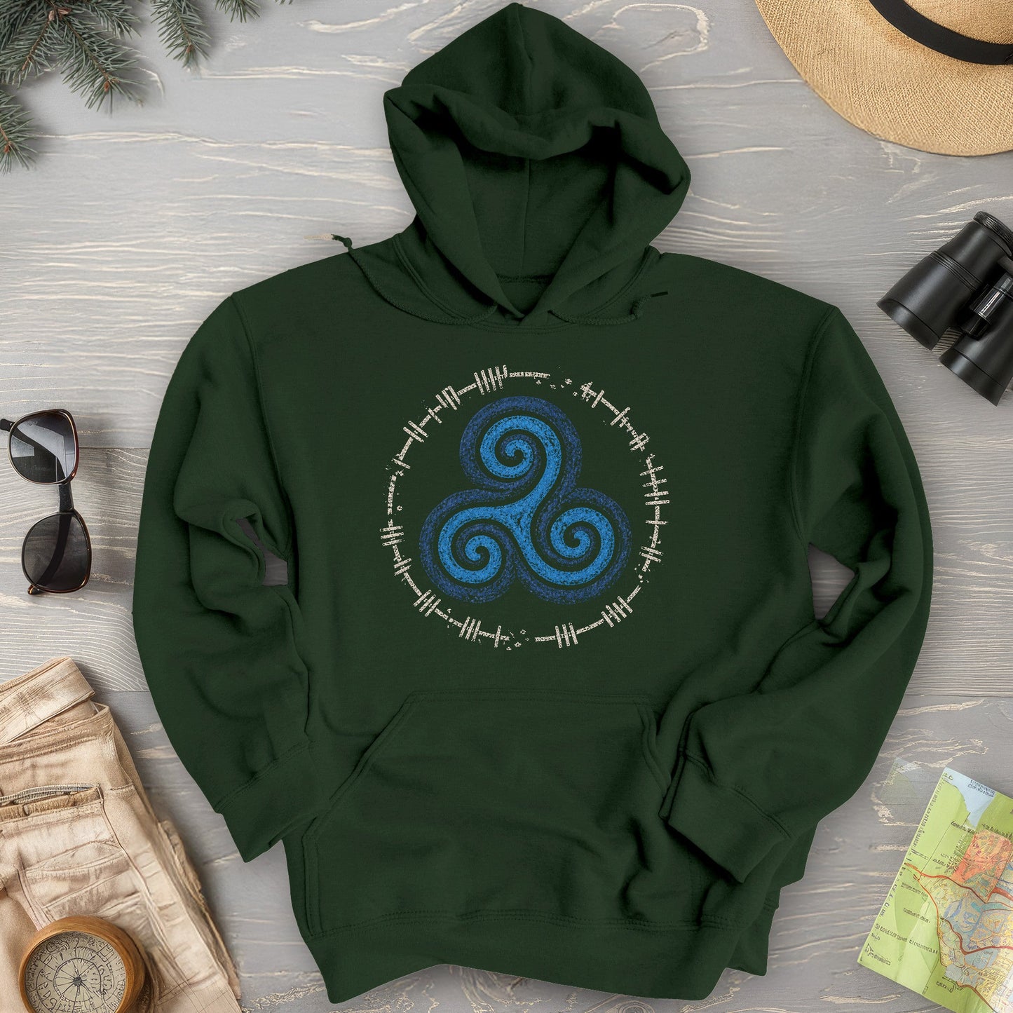 Celtic Triskele Hoodie