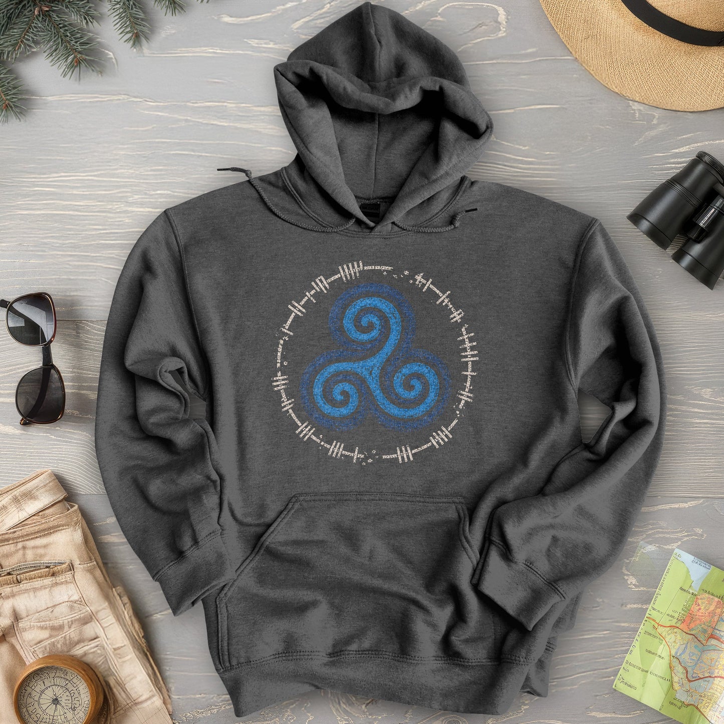 Celtic Triskele Hoodie