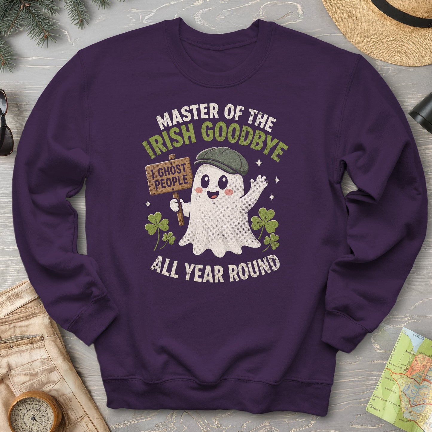 Irish Goodbye Ghost Sweatshirt