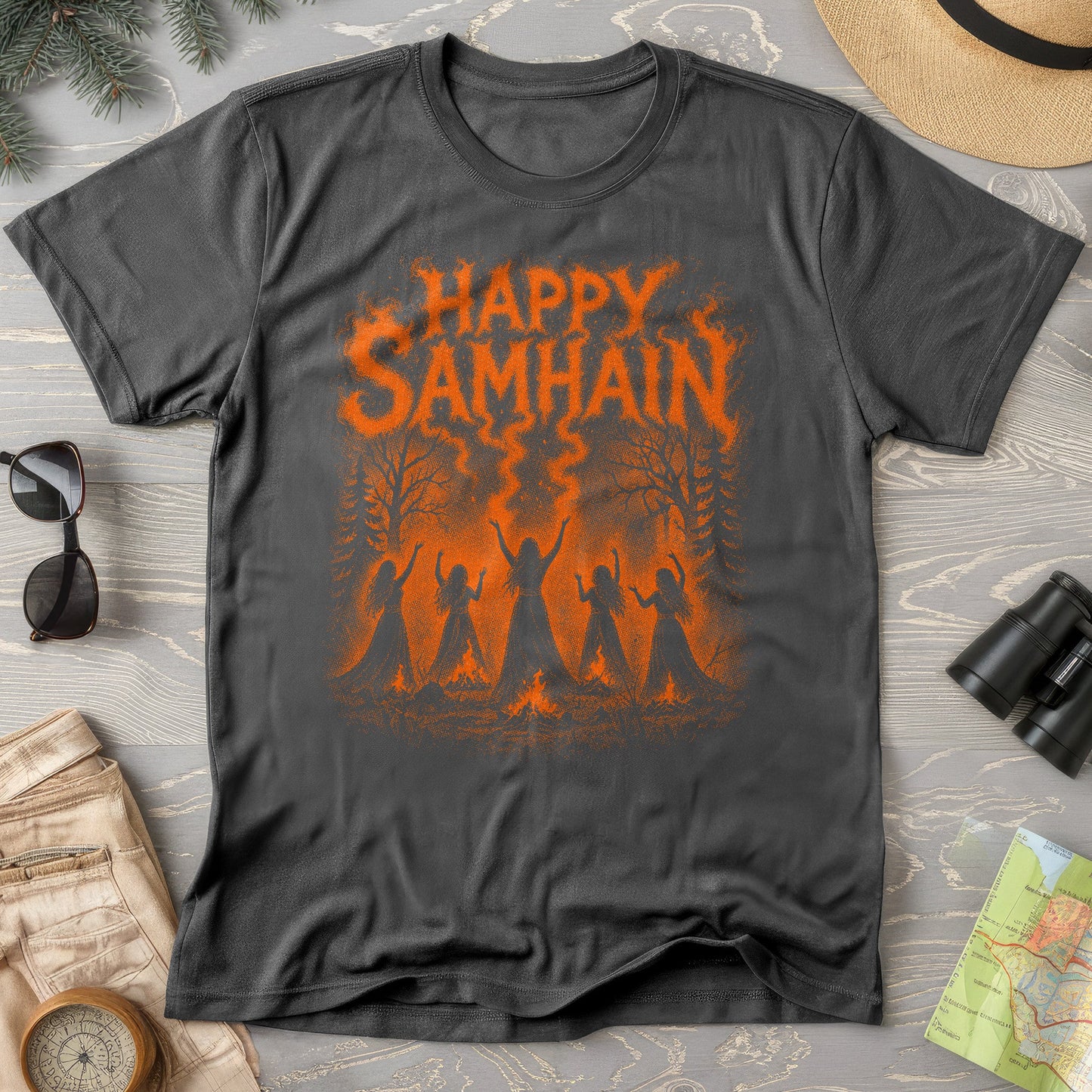 Happy Samhain Druid T-Shirt