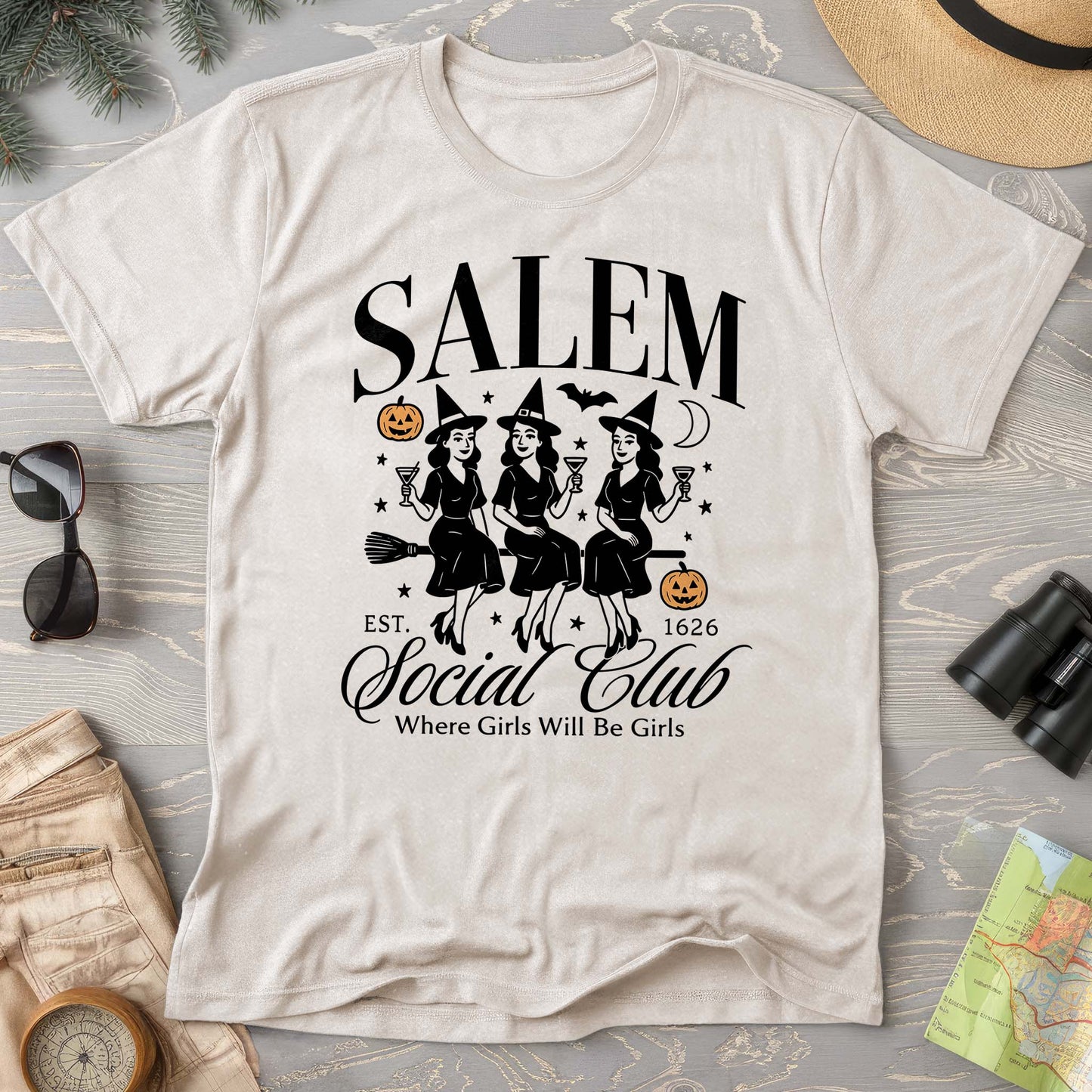Salem Social Club Retro 50's T-Shirt