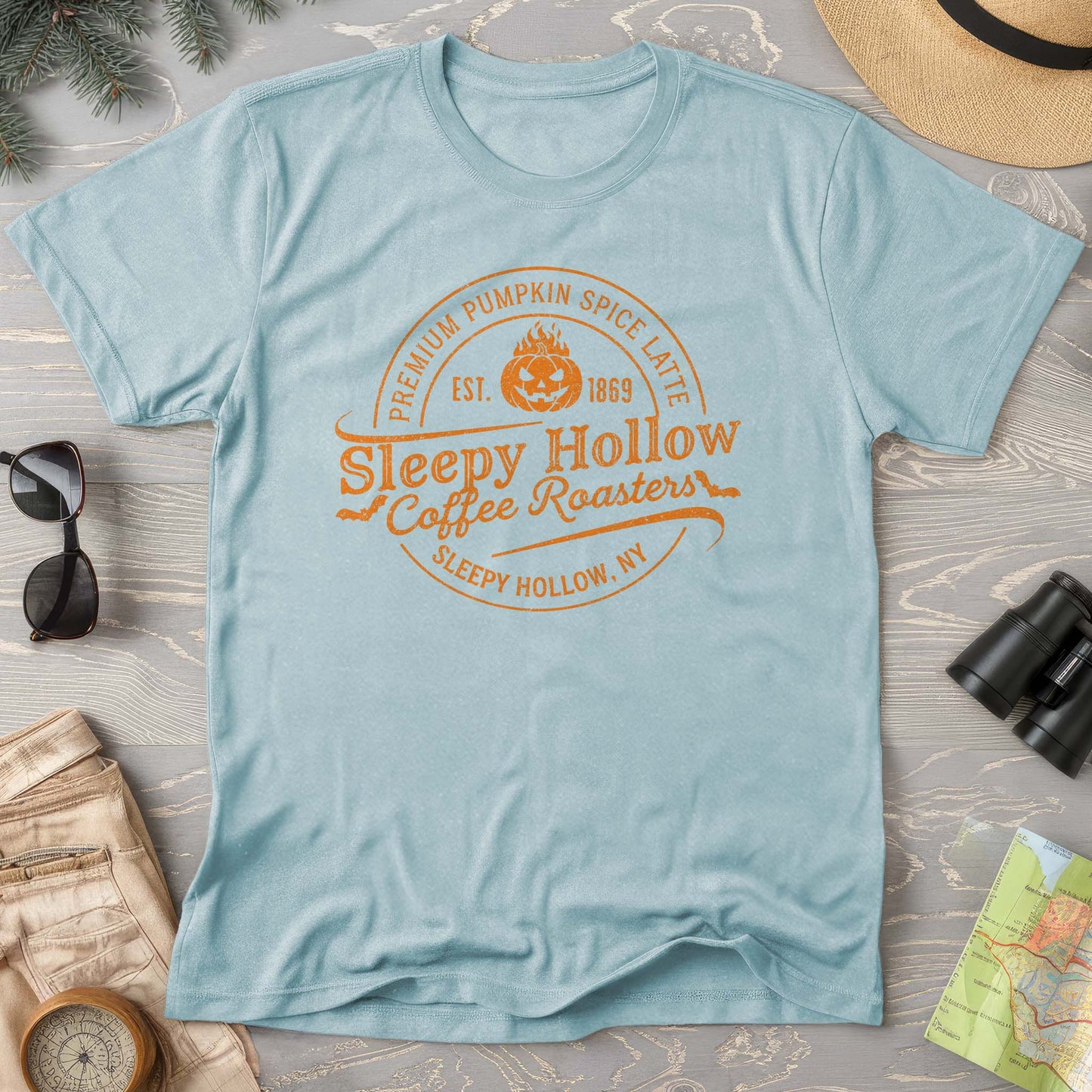 Sleepy Hollow Coffee Roasters Badge T-Shirt