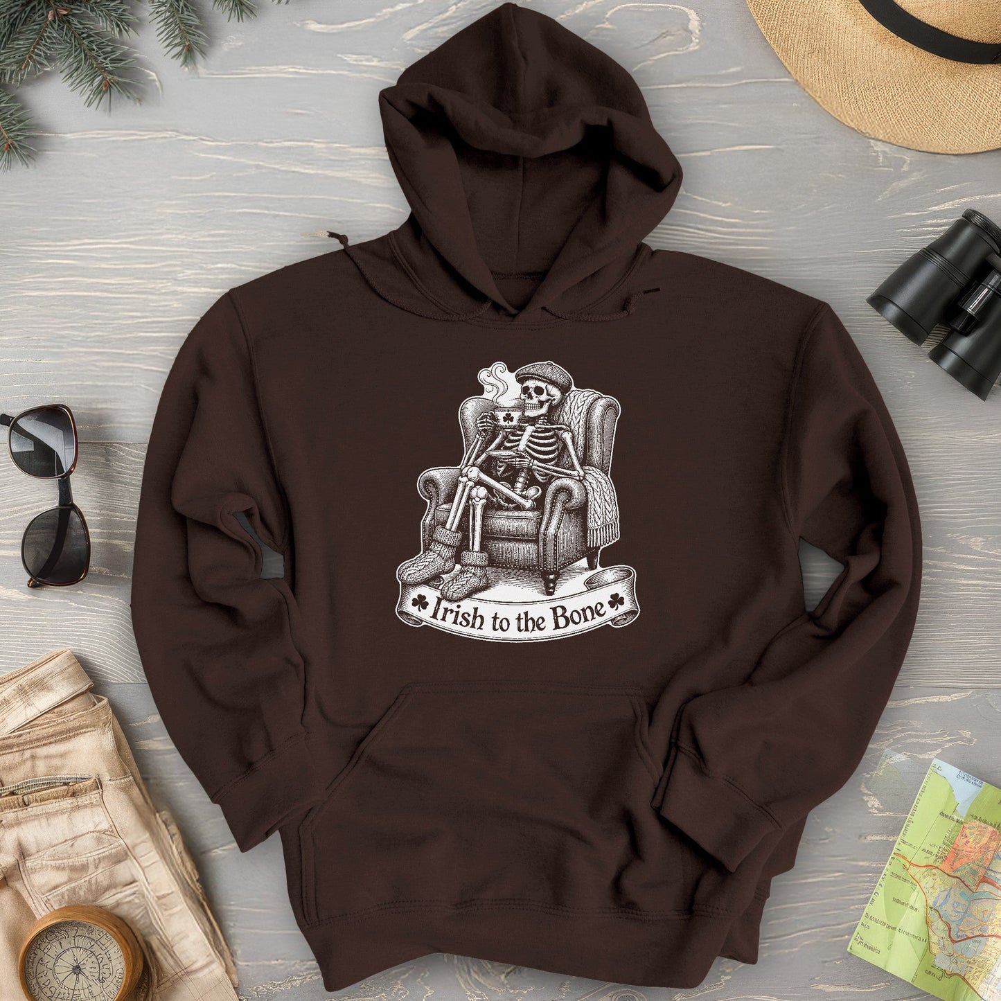 Irish Bone Tea Hoodie