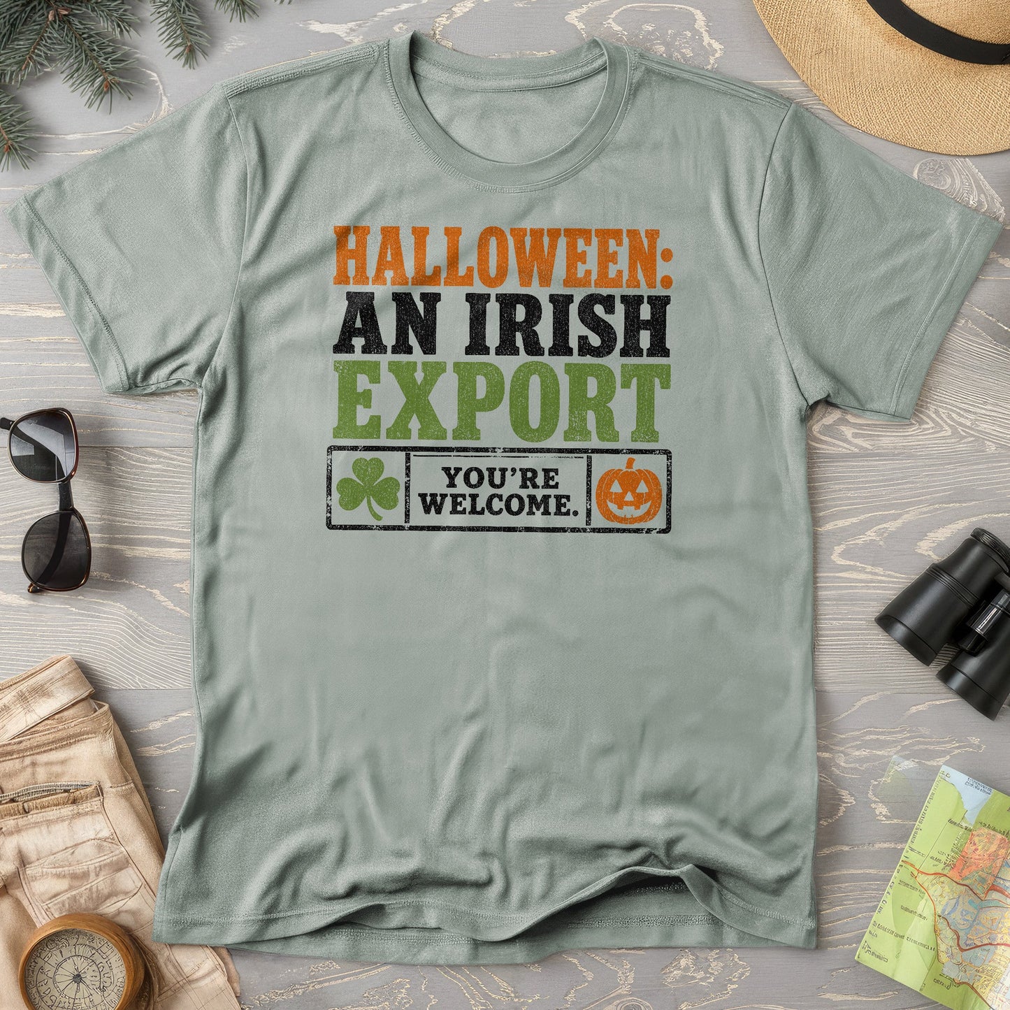 Irish Export Halloween T-Shirt