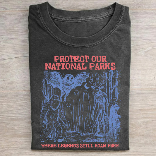 Cryptid National Parks T-shirt