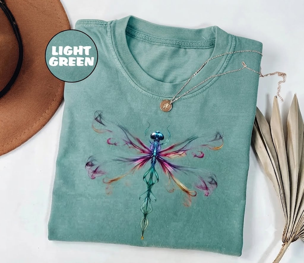 Bright Golden Dragonfly T-shirt