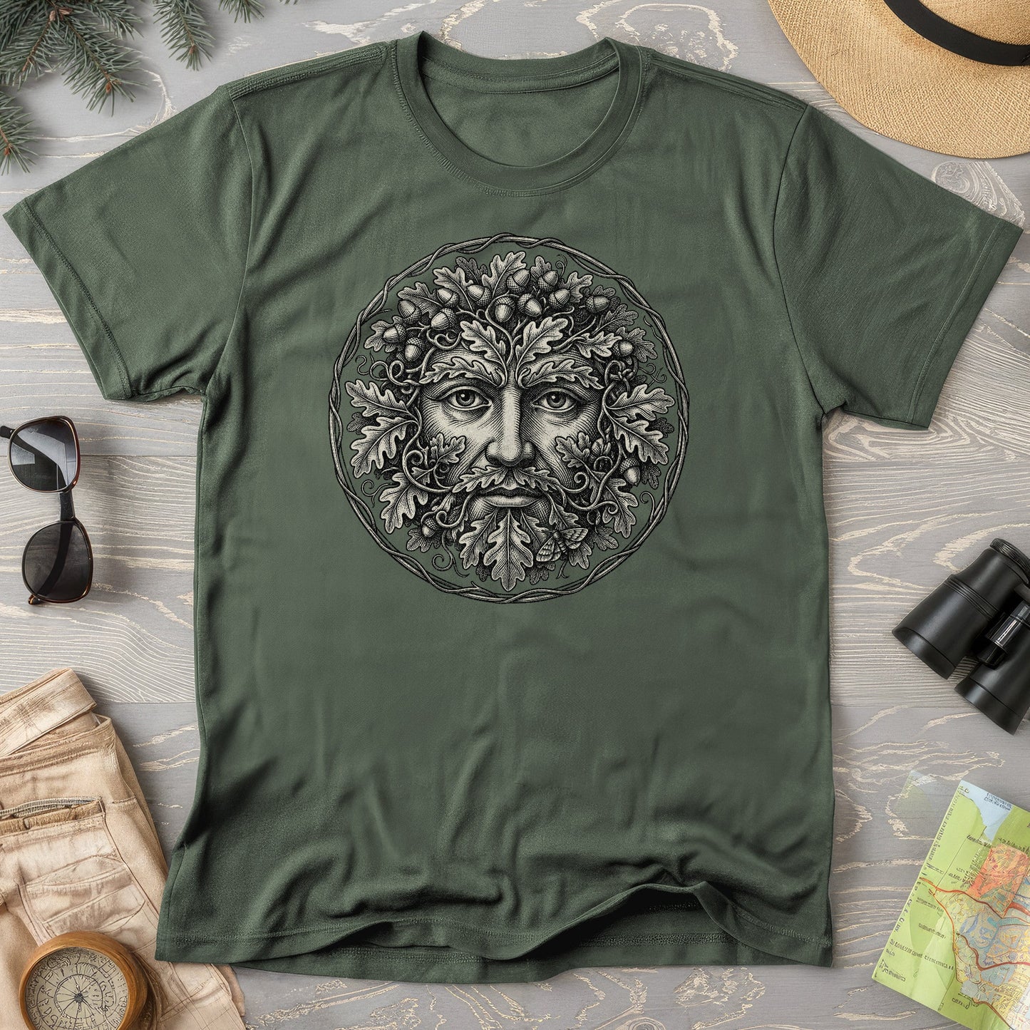 Green Man T-Shirt