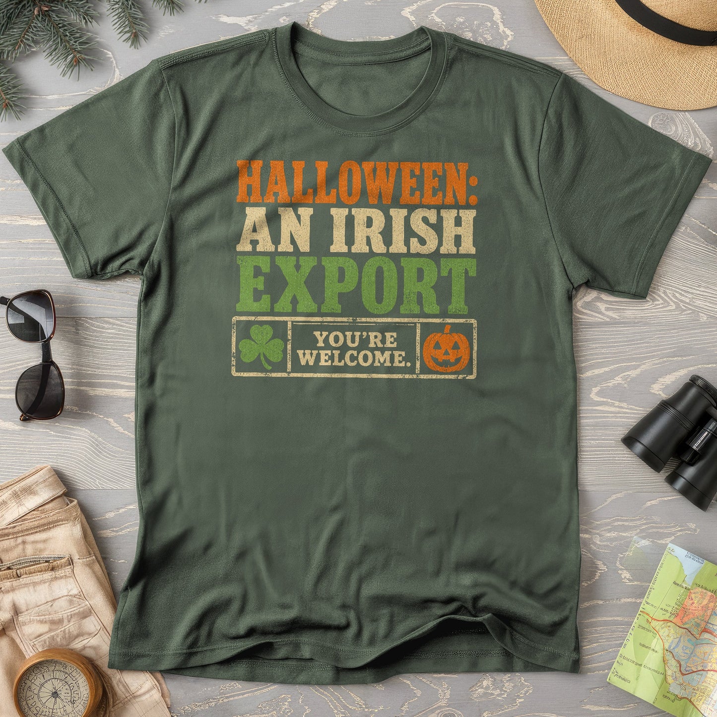 Irish Export Halloween T-Shirt
