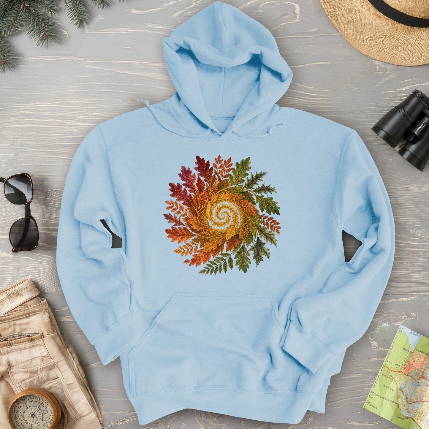 Autumn Spiral Hoodie