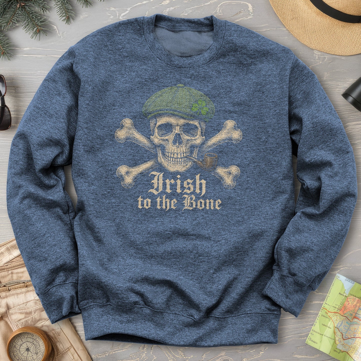 Irish Crossbones Sweatshirt
