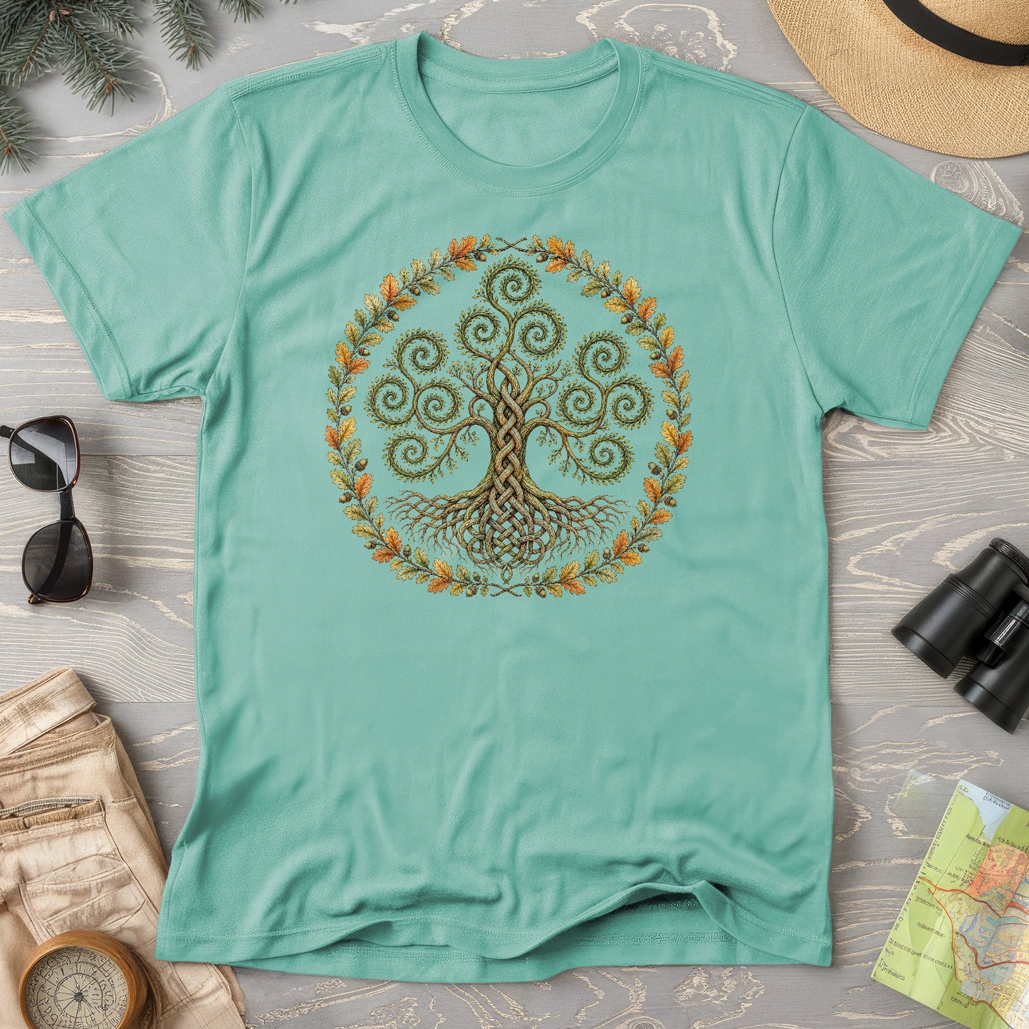 Triskele Tree Of Life T-Shirt
