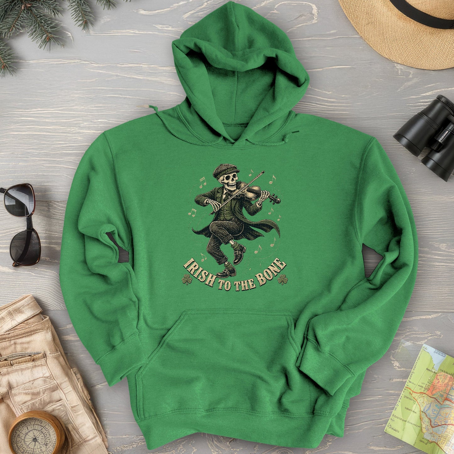 Irish Bone Jig Hoodie
