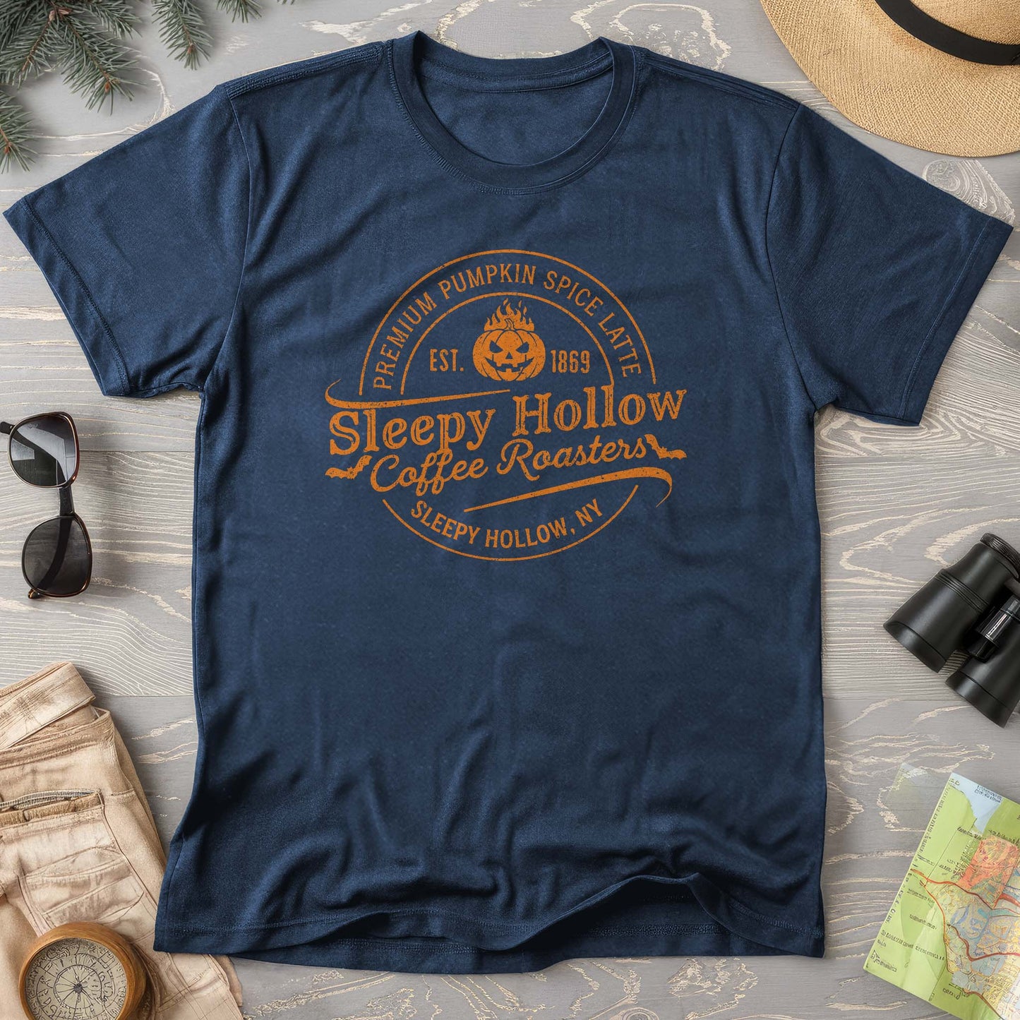 Sleepy Hollow Coffee Roasters Badge T-Shirt