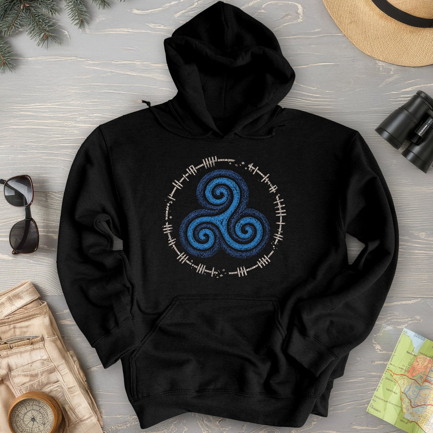 Celtic Triskele Hoodie