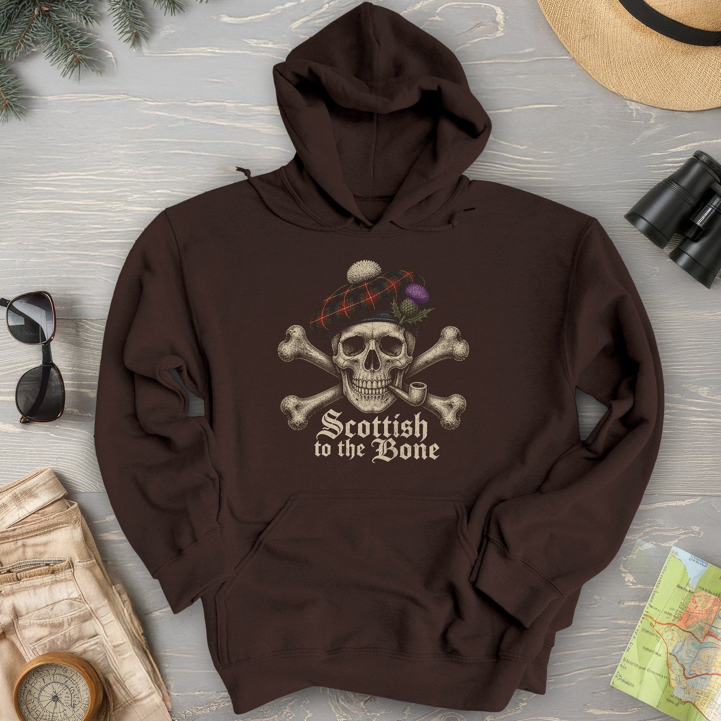 Scottish Crossbones Hoodie