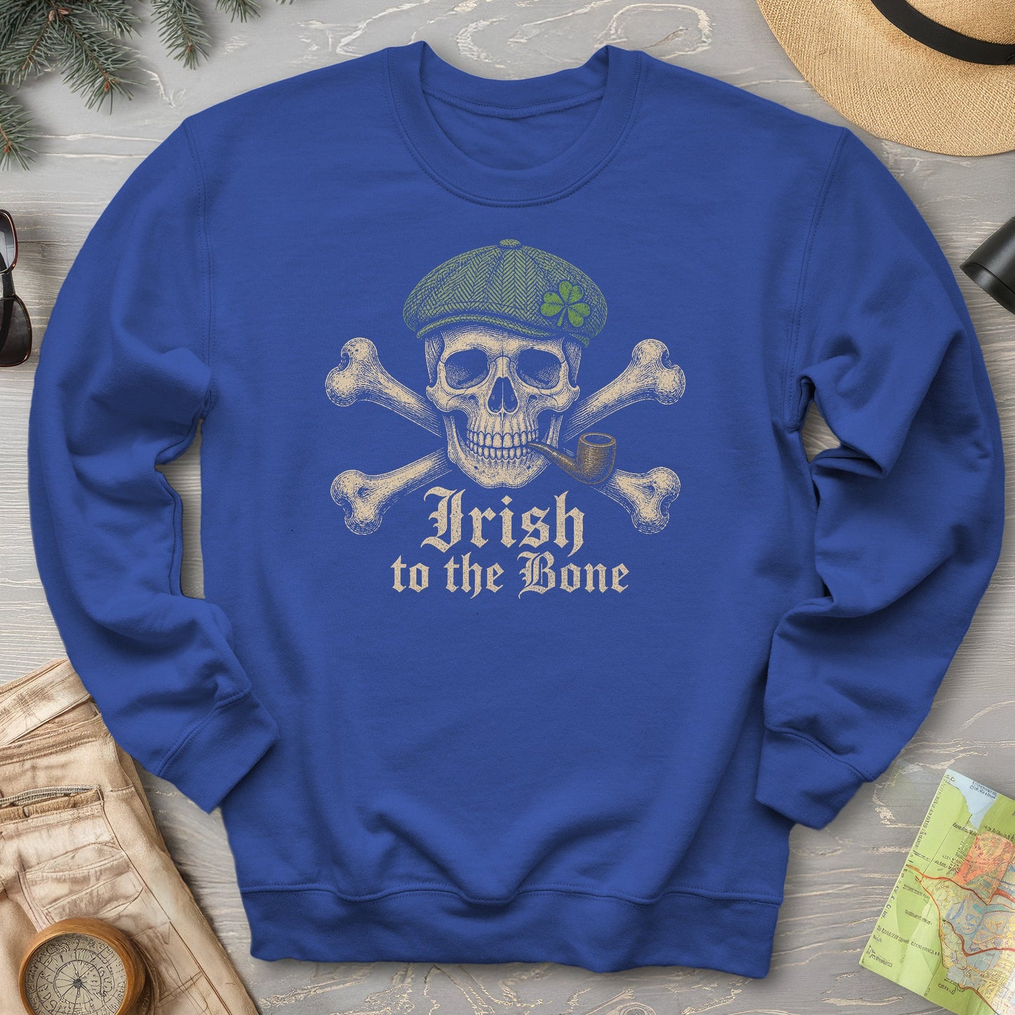 Irish Crossbones Sweatshirt