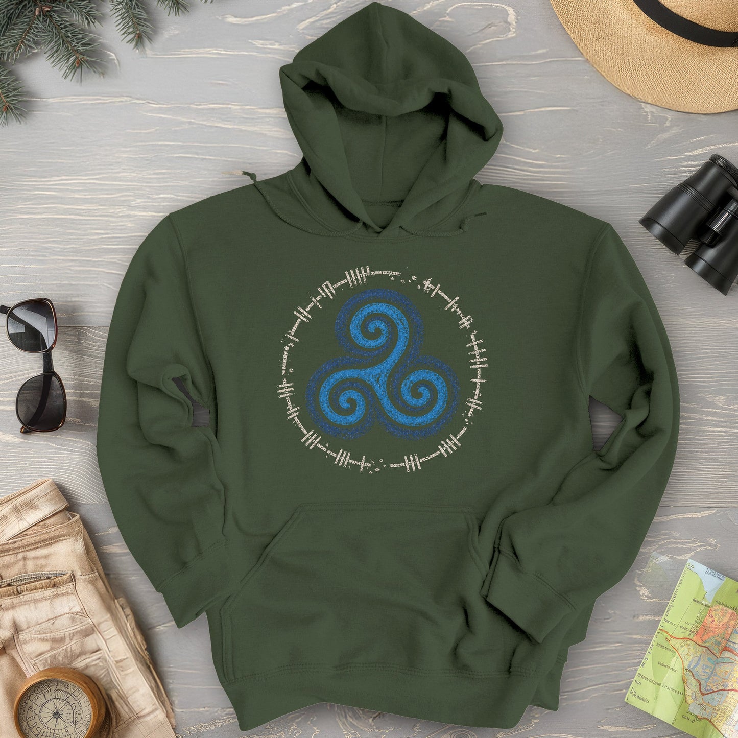 Celtic Triskele Hoodie