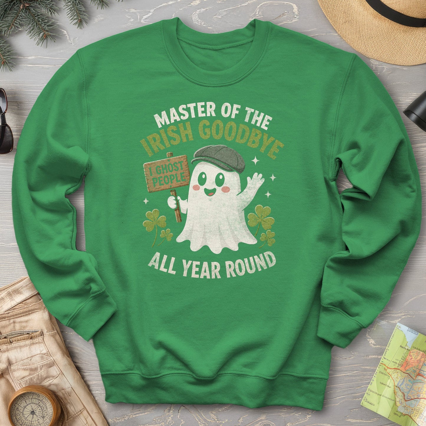 Irish Goodbye Ghost Sweatshirt