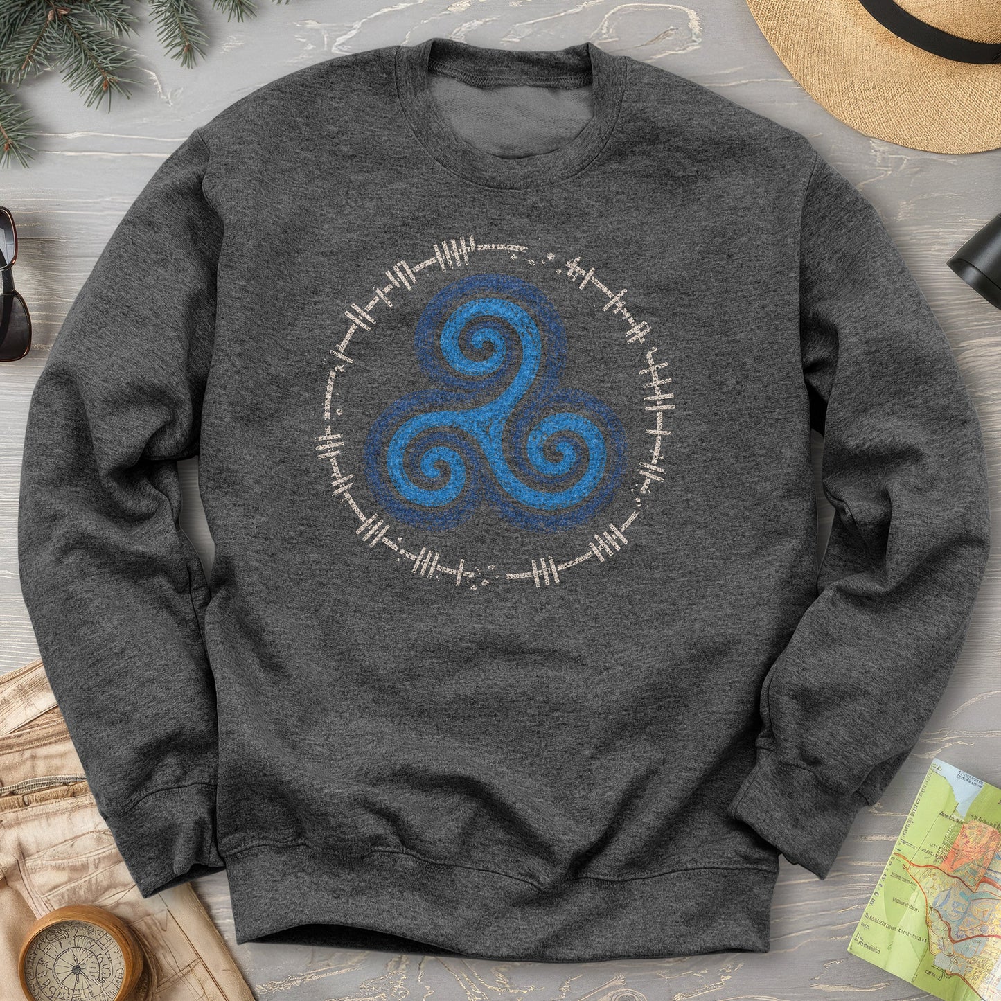 Celtic Triskele Sweatshirt