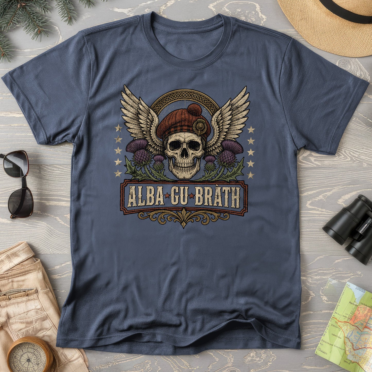 Alba Skull Thistle T-Shirt