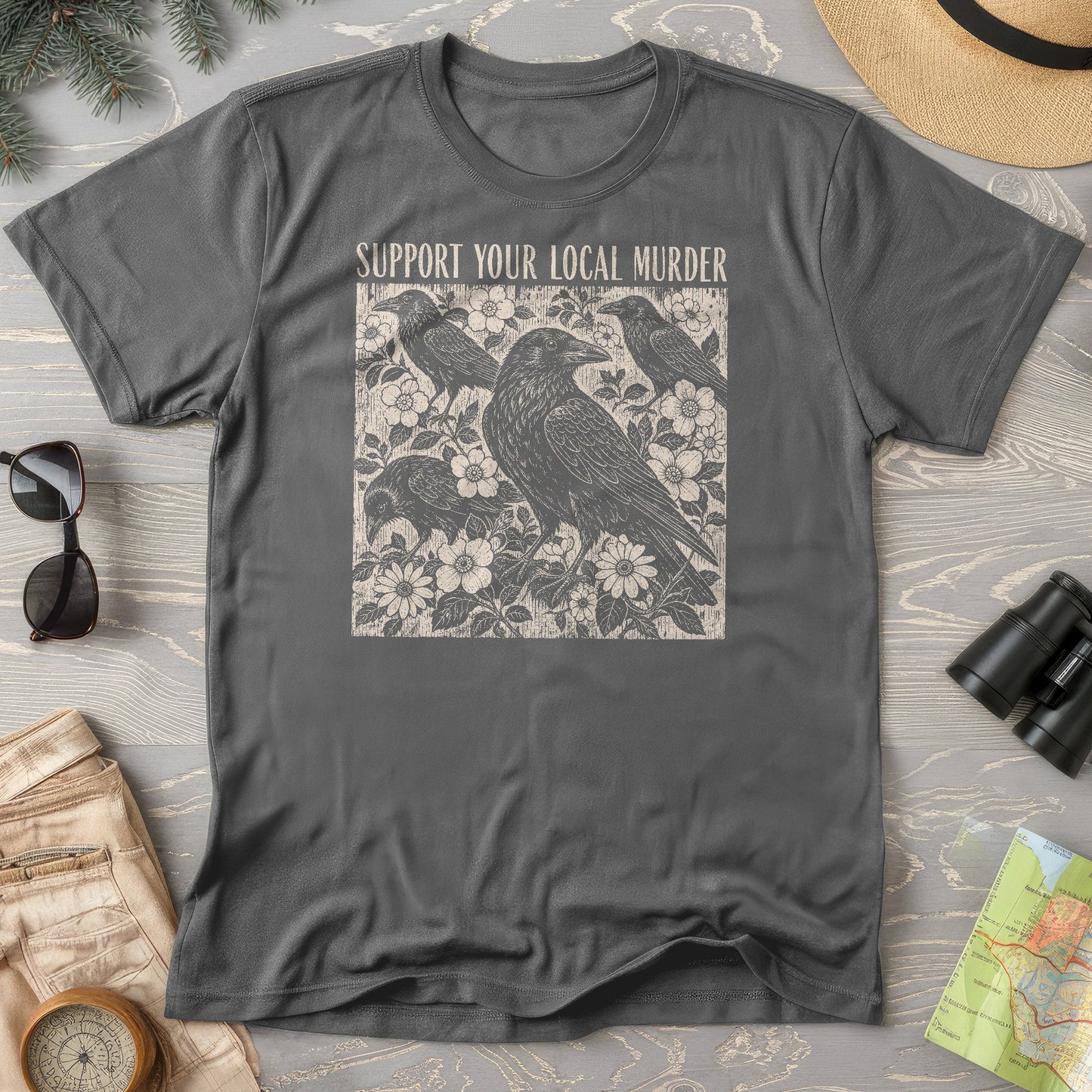 Crow Local Murder T-Shirt