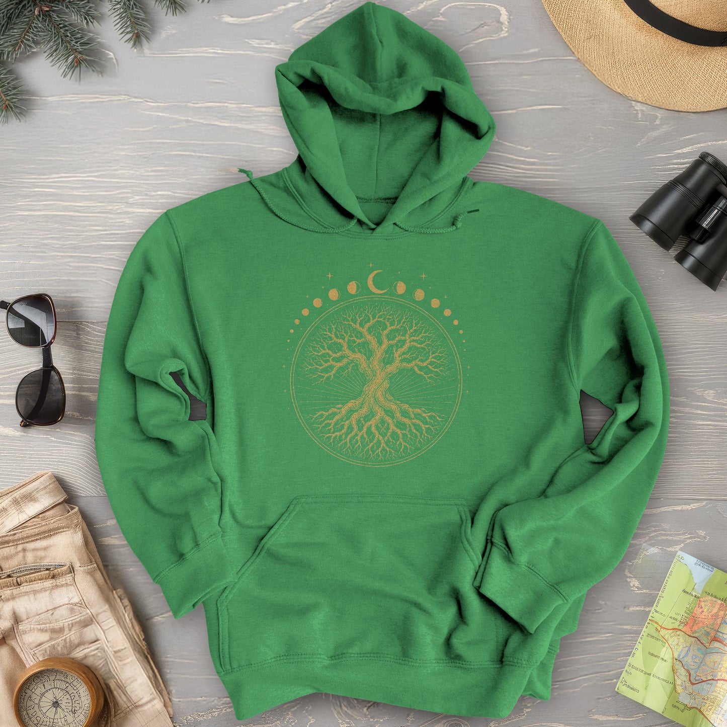 Moon Phase Tree Hoodie