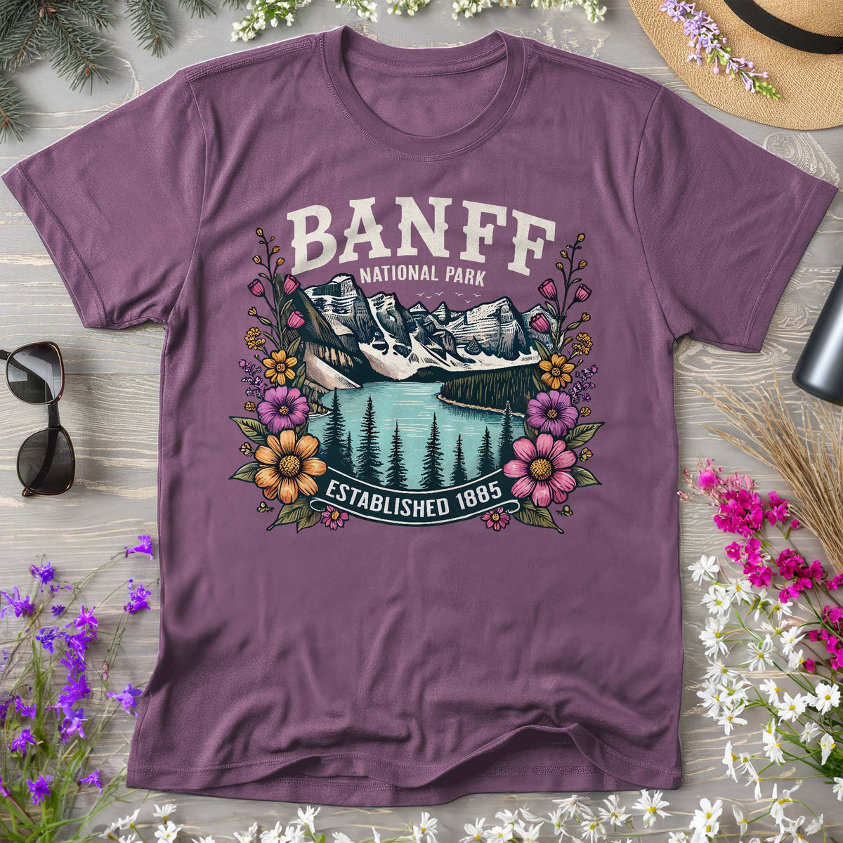 Banff National Park "Wildflower" T-Shirt