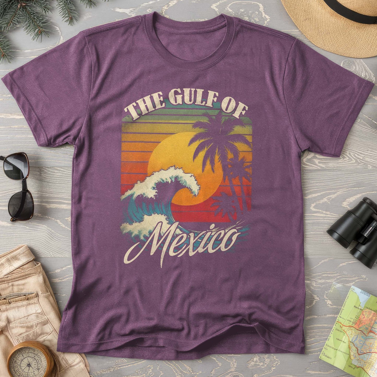 Gulf of Mexico "Retro Wave" T-Shirt