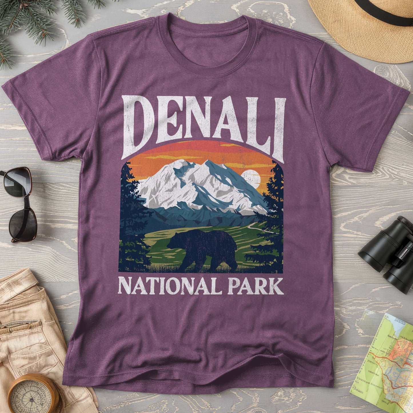 Denali National Park "Big and Bold" T-Shirt