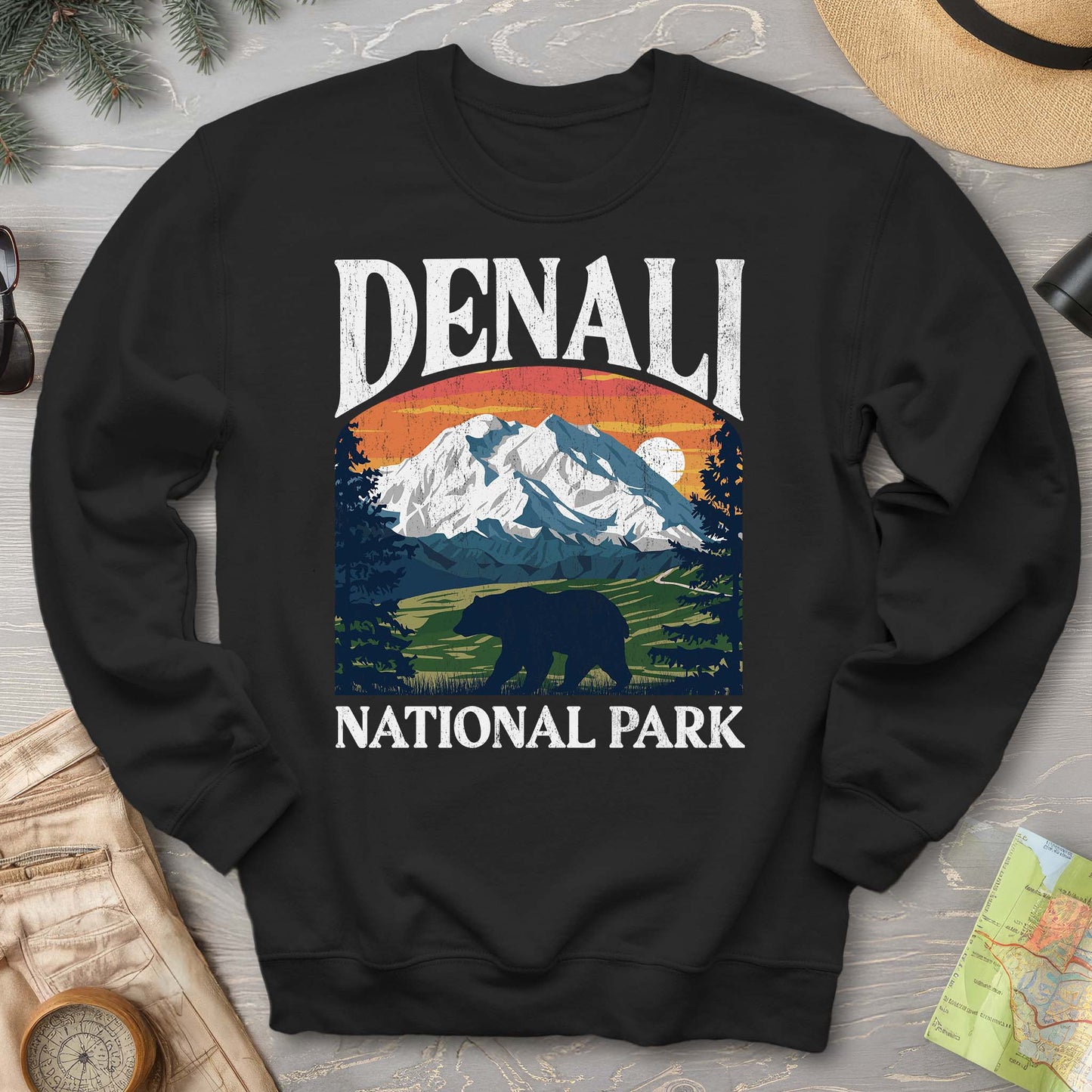 Denali National Park "Big and Bold" Sweatshirt
