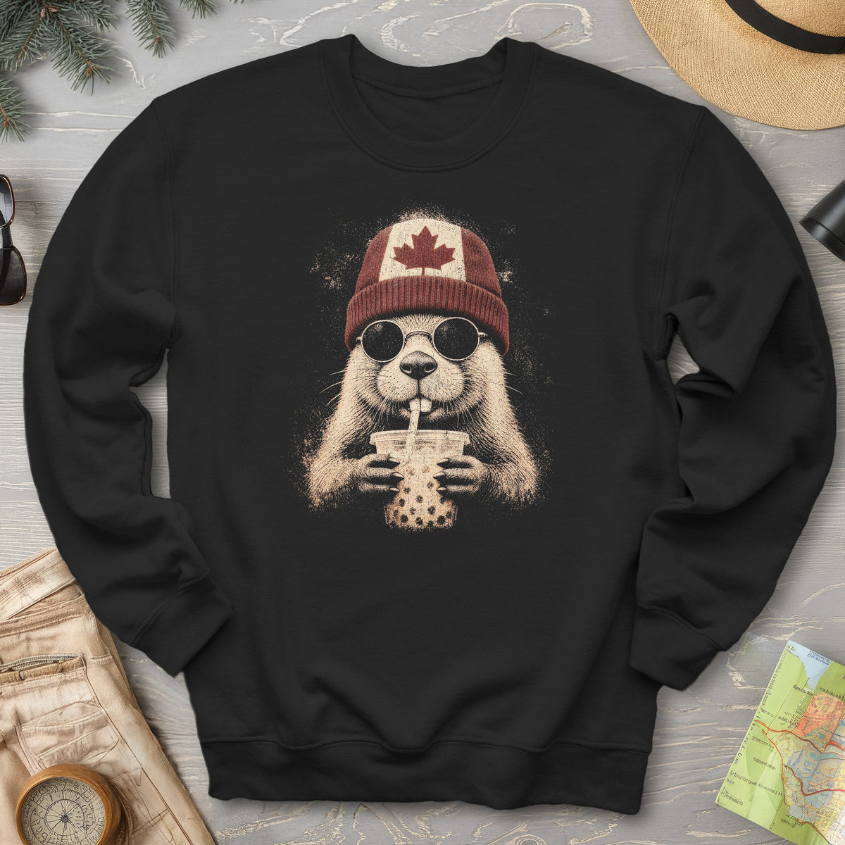 Canada Beaver Attitude Sweatshirt