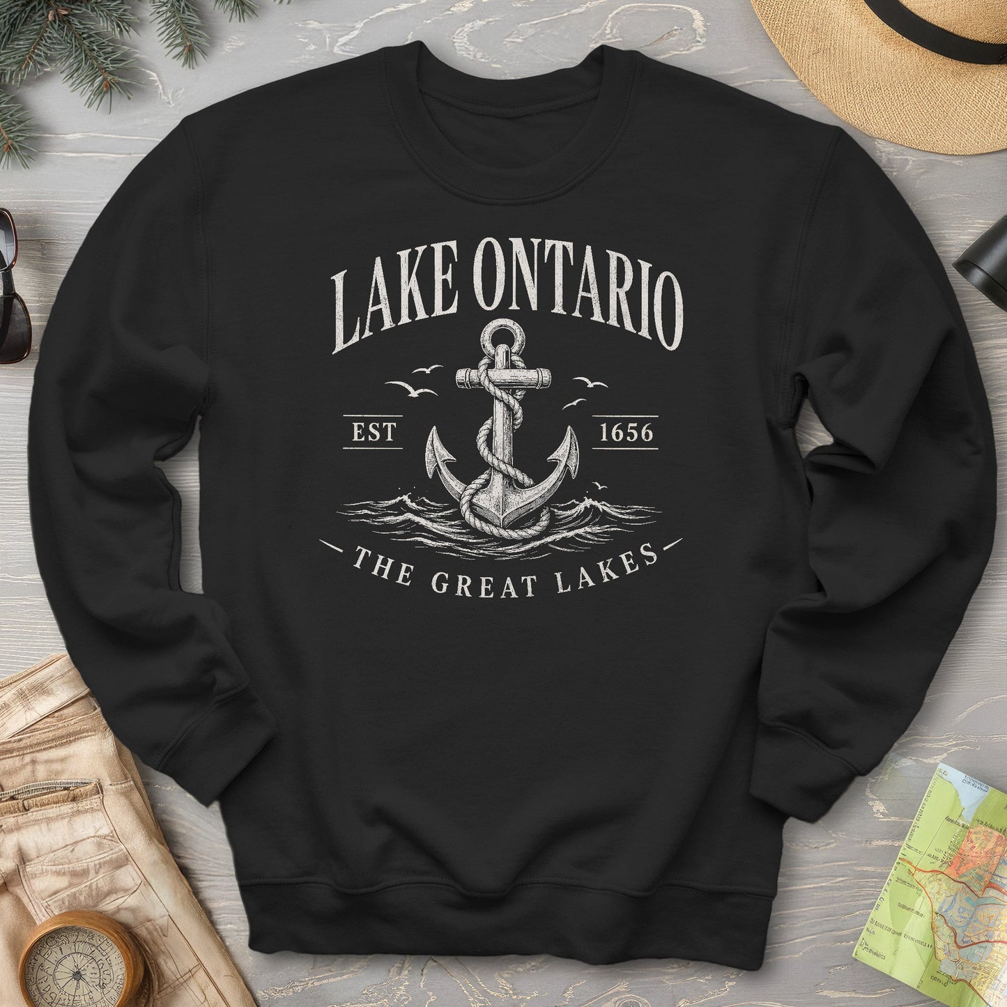 Lake Ontario Anchor Sweatshirt