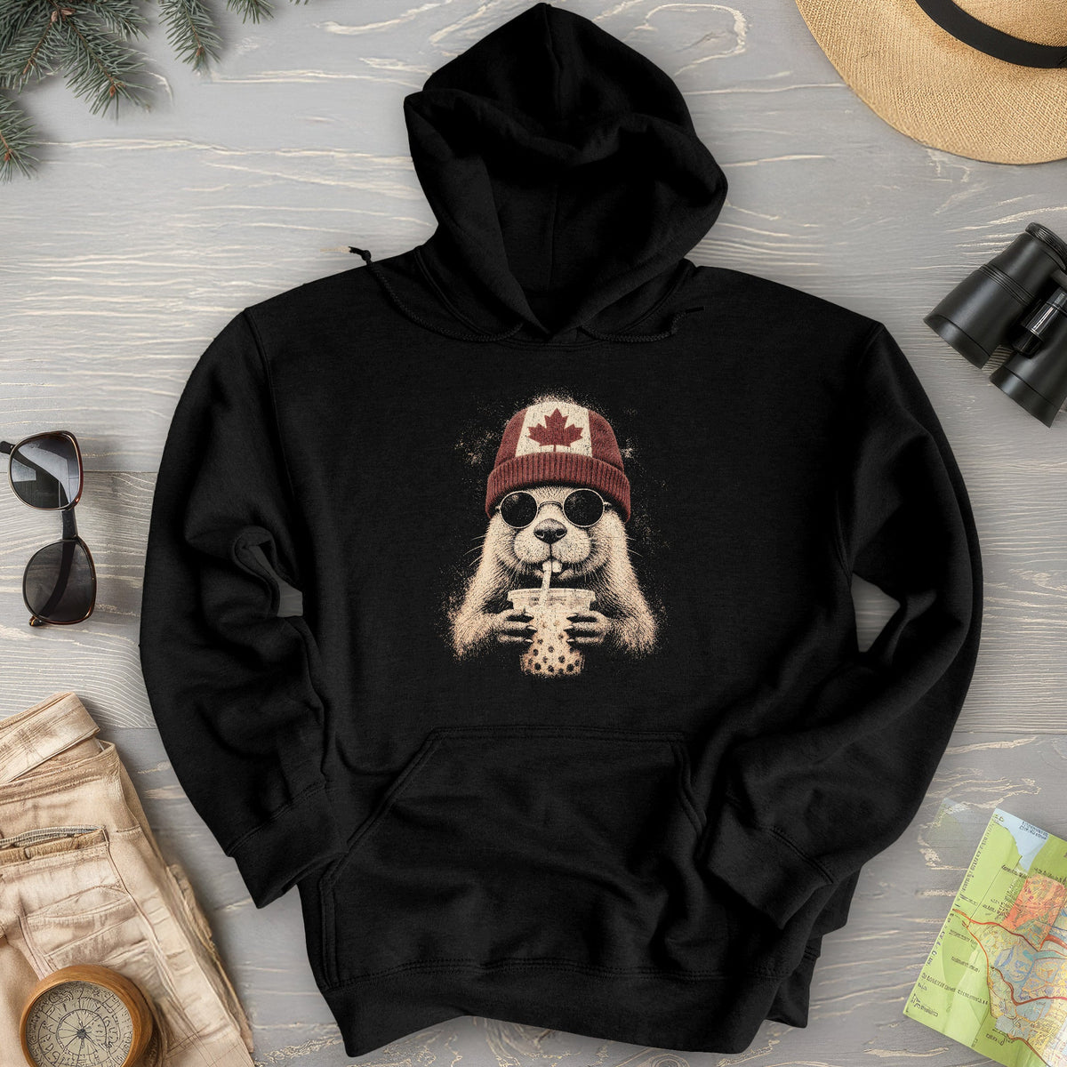Canada Beaver Attitude Hoodie