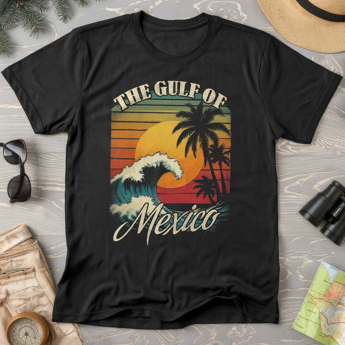 Gulf of Mexico "Retro Wave" T-Shirt