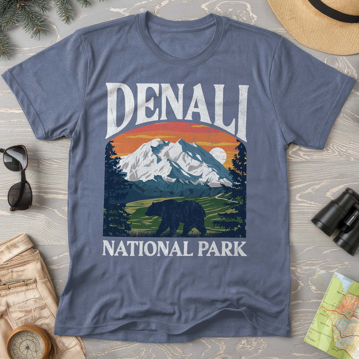 Denali National Park "Big and Bold" T-Shirt