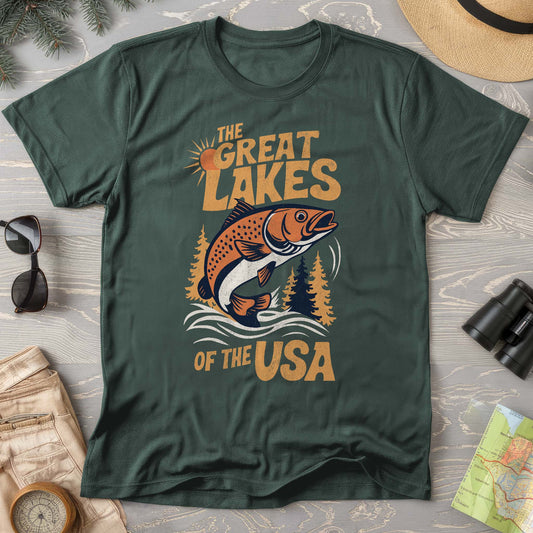 The Great Lakes of the USA T-Shirt