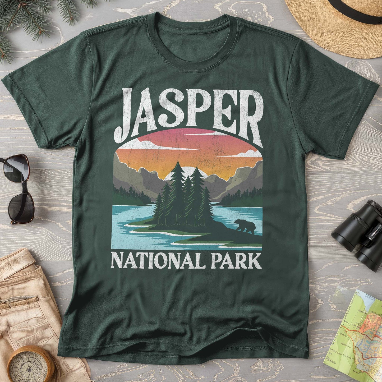 Jasper National Park "Big and Bold" T-Shirt