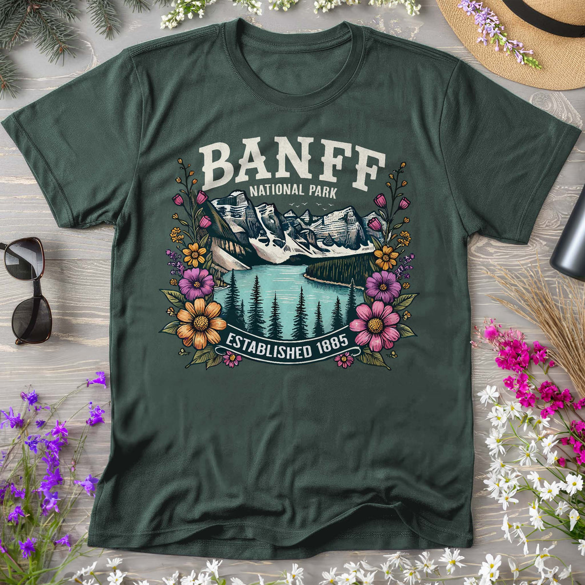 Banff National Park "Wildflower" T-Shirt